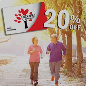 20% off Podiatry consultation for Pioneer Generation cardholders